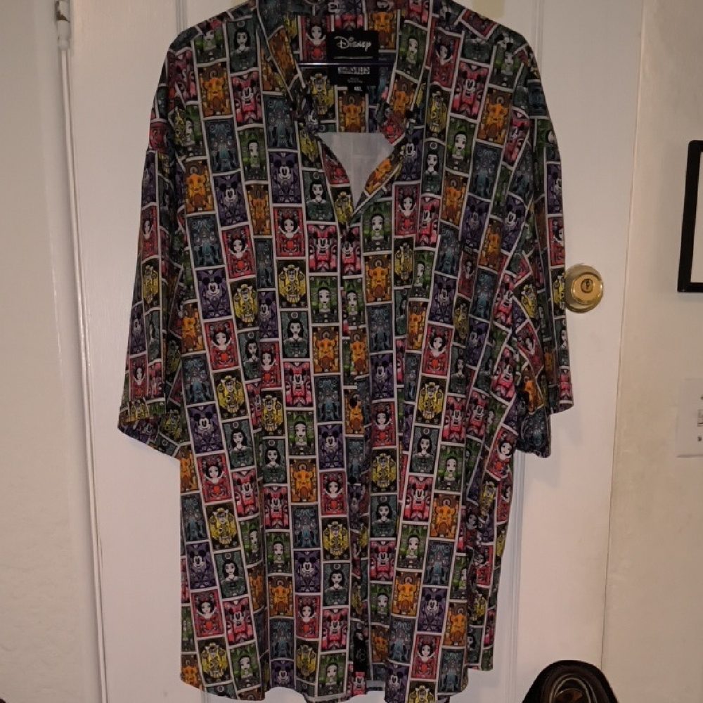 Disney | Colorful Character Pattern Men's Shirt